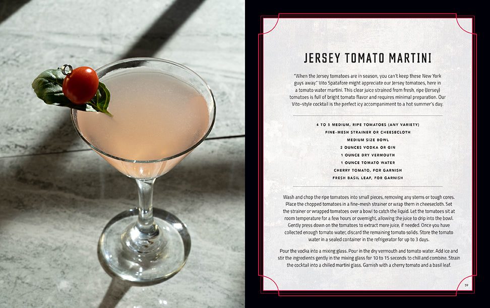 The Sopranos: The Official Cocktail Hardcover Book