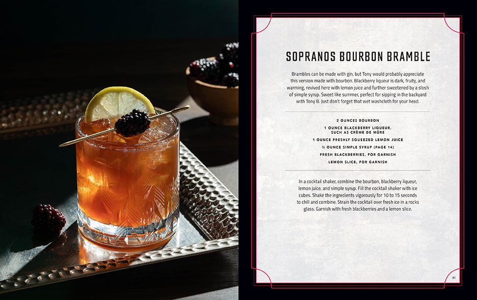 The Sopranos: The Official Cocktail Hardcover Book