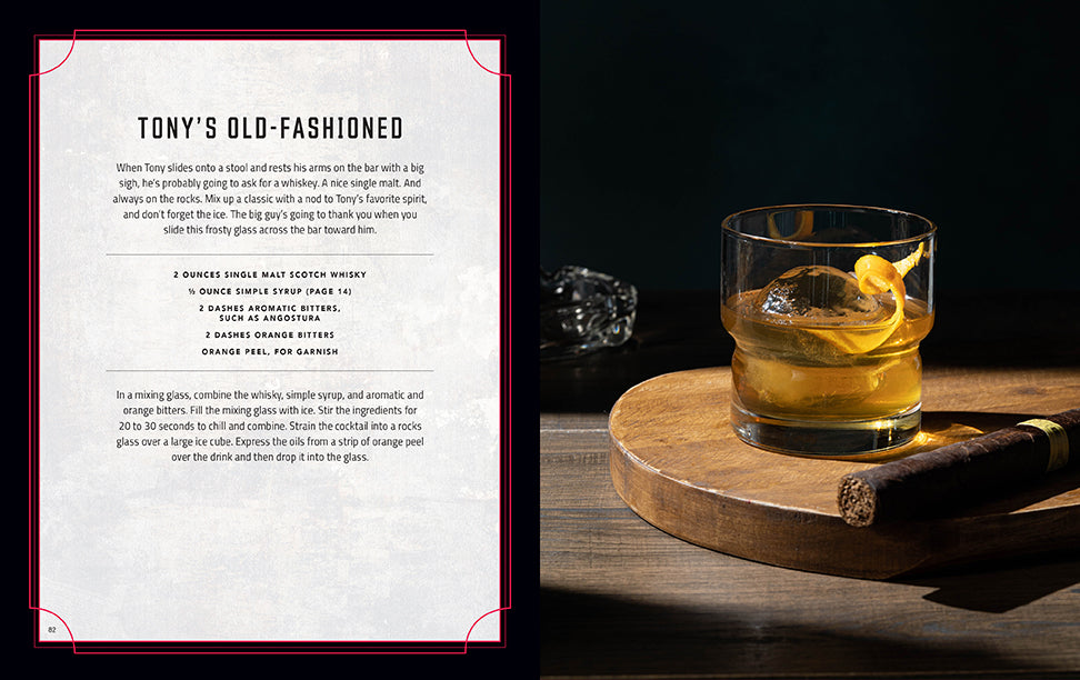 The Sopranos: The Official Cocktail Hardcover Book