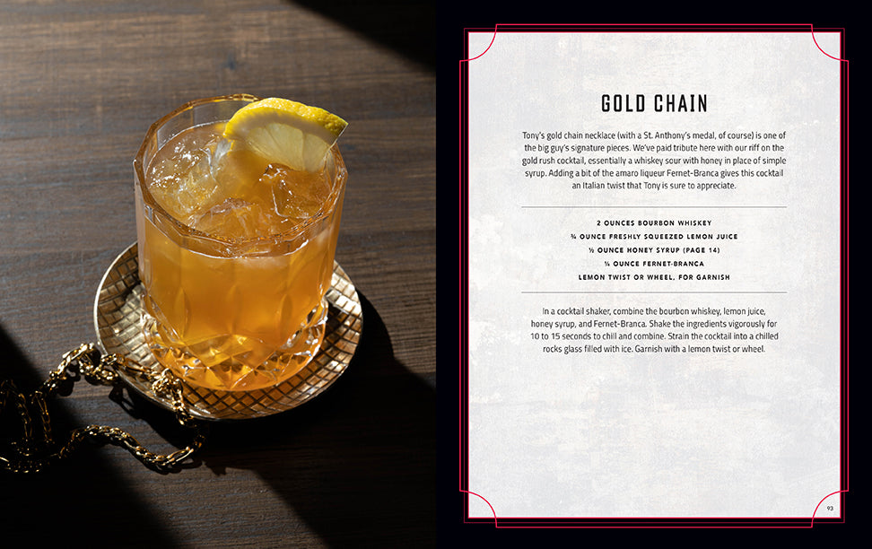 The Sopranos: The Official Cocktail Hardcover Book
