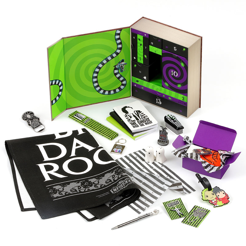 Beetlejuice Collector Advent Calendar Hardcover Book