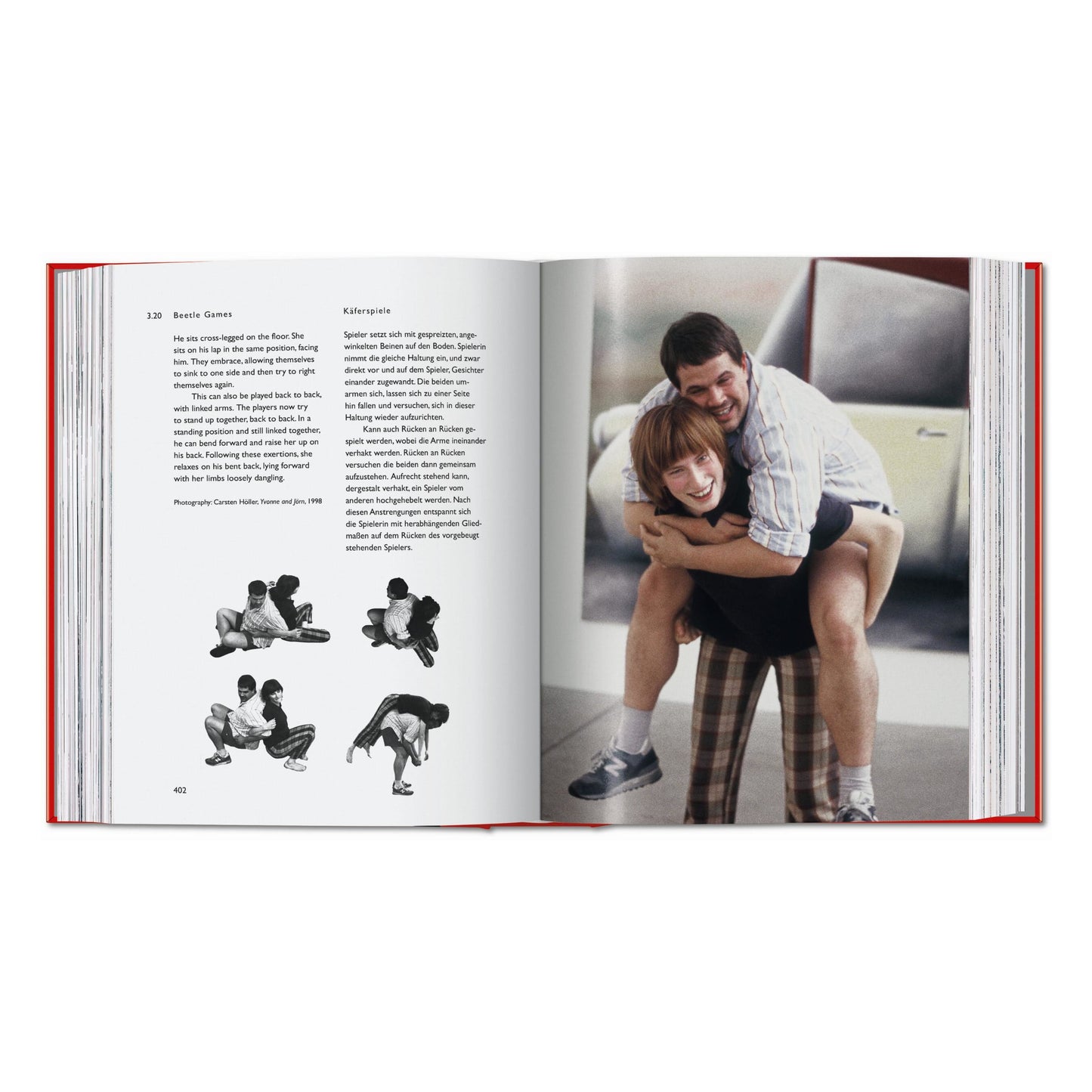 Carsten Höller. Book of Games (German, English) Book