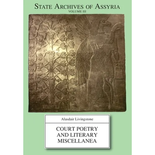 Court Poetry and Literary Miscellanea