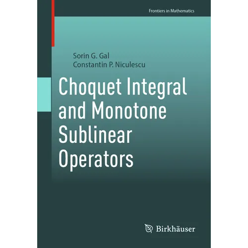 Choquet Integral and Monotone Sublinear Operators