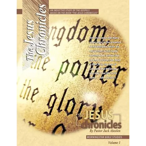 Jesus Chronicles Vol.1 Inductive Bible Study