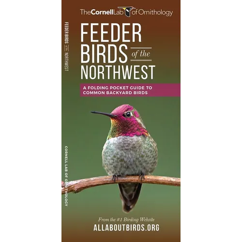 Feeder Birds of the Northwest: A Folding Pocket Guide to Common Backyard Birds
