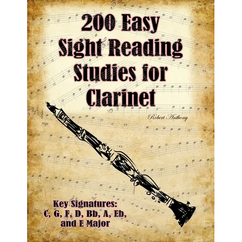200 Easy Sight Reading Studies for Clarinet