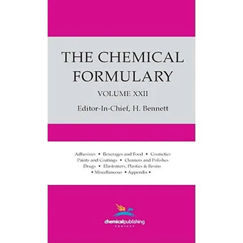 The Chemical Formulary Volume 22