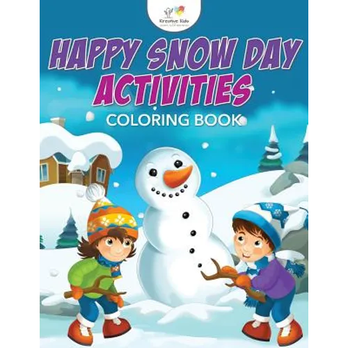 Happy Snow Day Activities Coloring Book