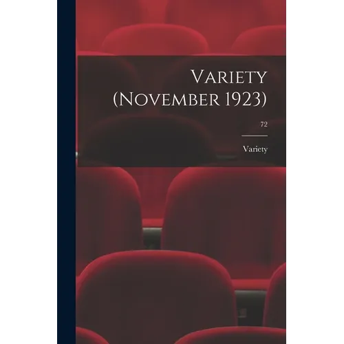 Variety (November 1923); 72