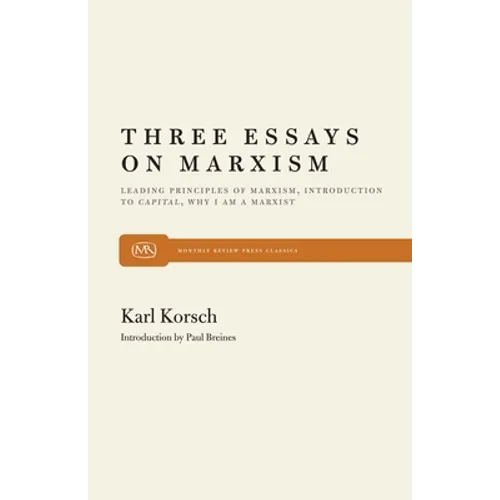 Three Essays on Marxism