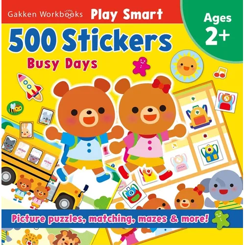 Play Smart 500 Stickers Busy Days