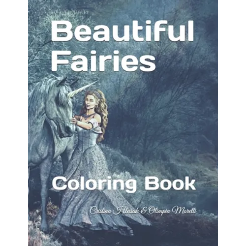 Beautiful Fairies: Coloring Book