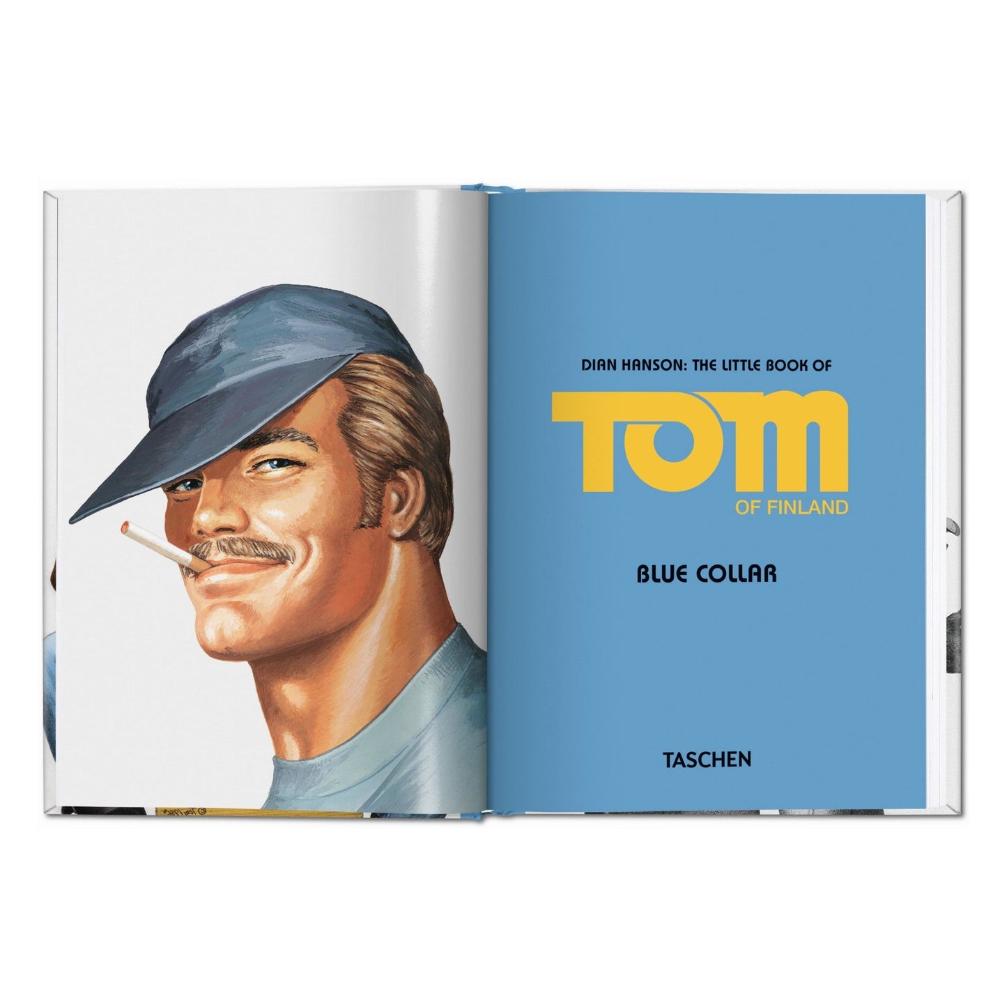 The Little Book of Tom. Blue Collar (German, French, English) Book