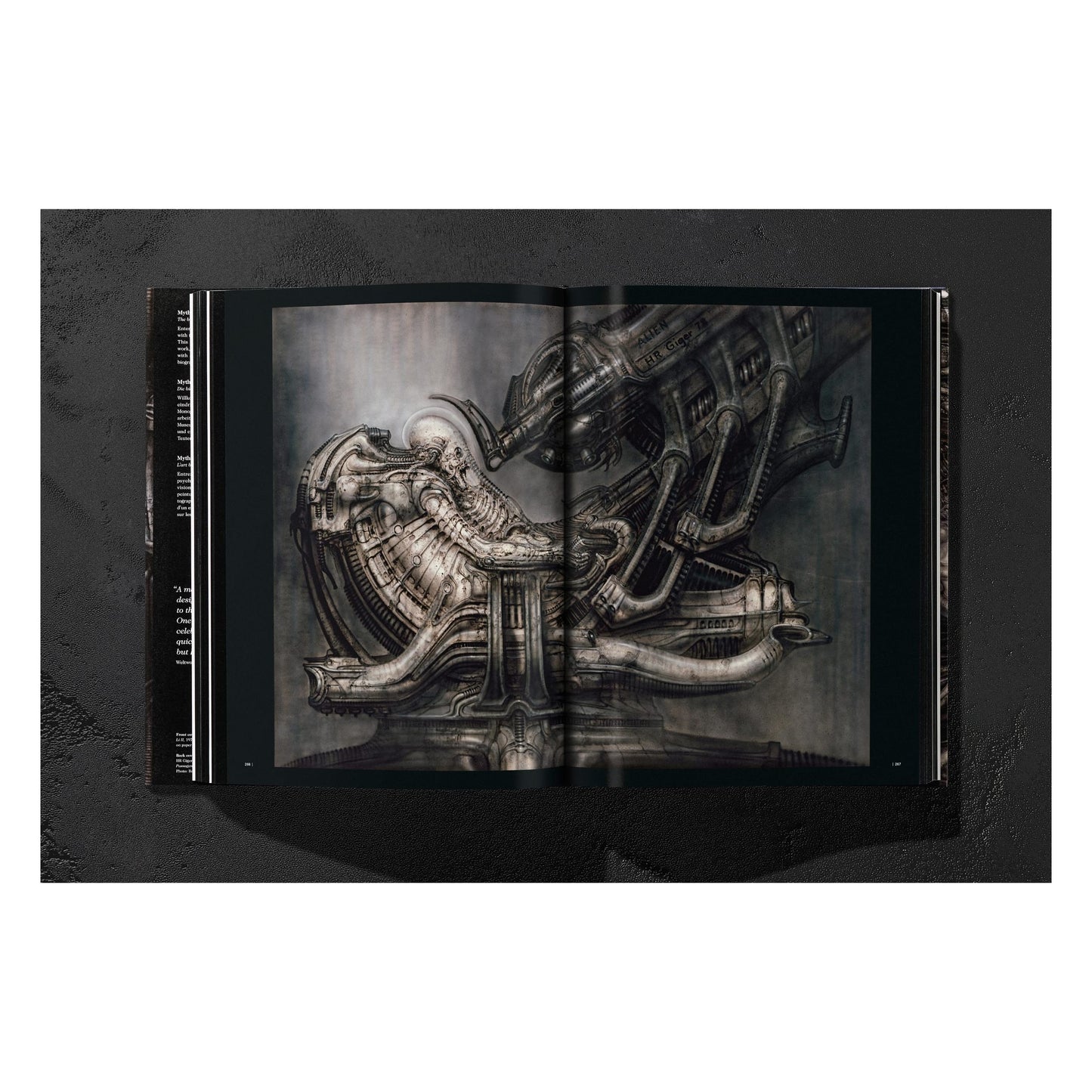 HR Giger (German, French, English) Book