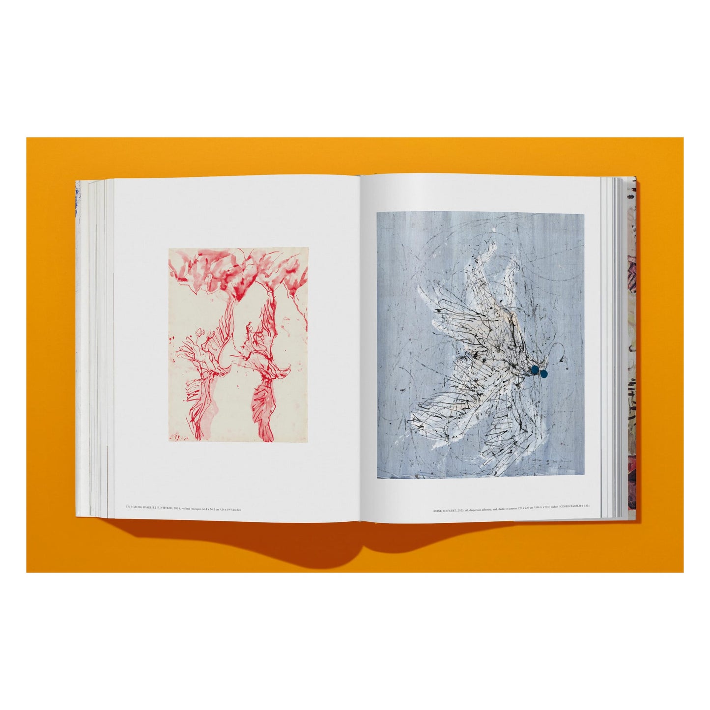 Georg Baselitz (German, French, English) Book