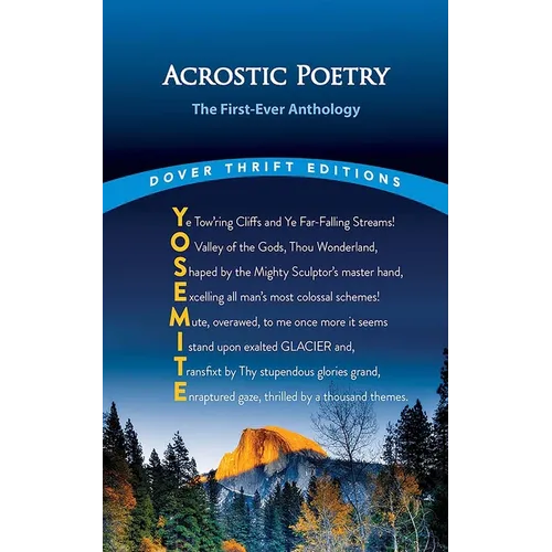 Acrostic Poetry: The First-Ever Anthology