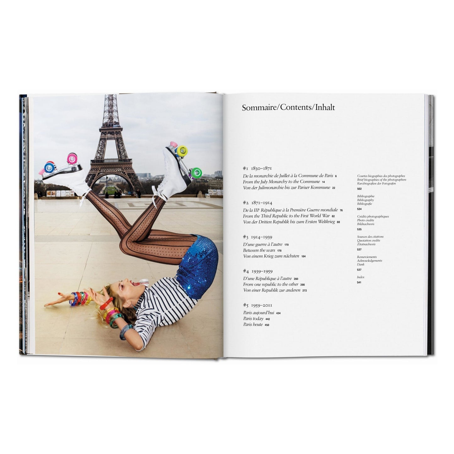 Paris. Portrait of a City (German, French, English) Book