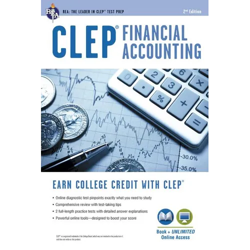 Clep(r) Financial Accounting Book + Online