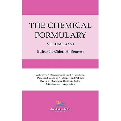 The Chemical Formulary, Volume 26
