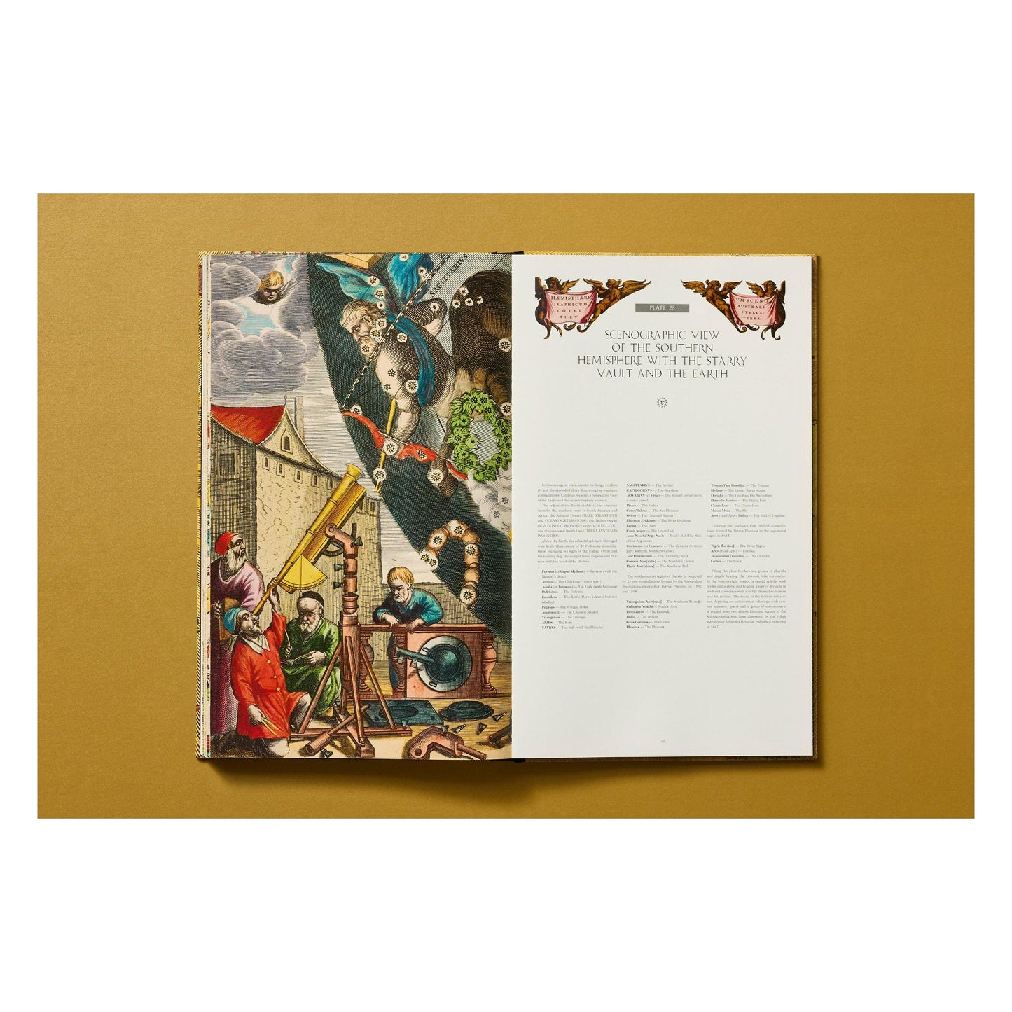 Cellarius Atlas (German, French, English) Book