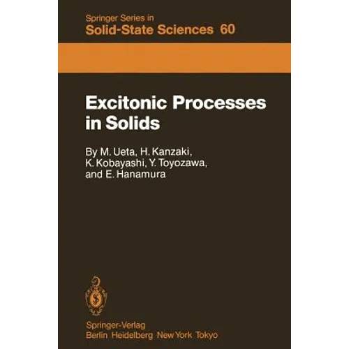 Excitonic Processes in Solids