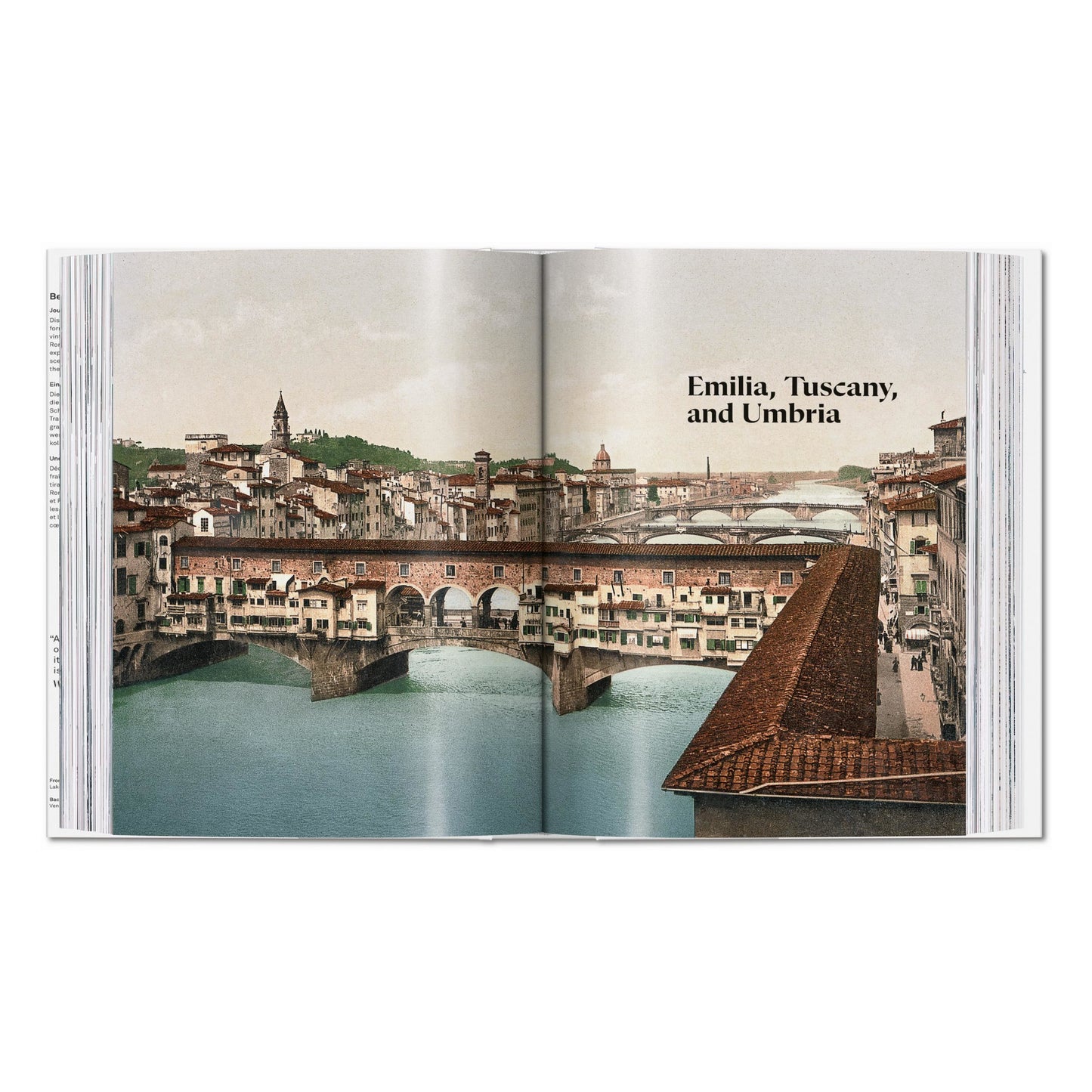 Italy 1900. A Portrait in Color (German, French, English) Book