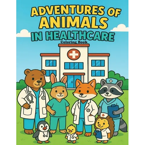 Adventures of Animals in Healthcare: Coloring Book