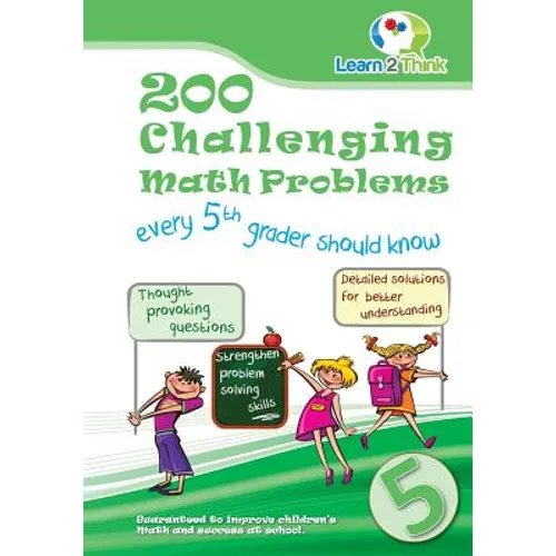 200 Challenging Math Problems every 5th grader should know