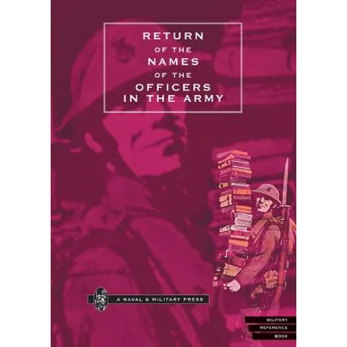 RETURN OF THE NAMES OF THE OFFICERS IN THE ARMY Who receive PENSIONS for the loss of Limbs, or for wounds etc.