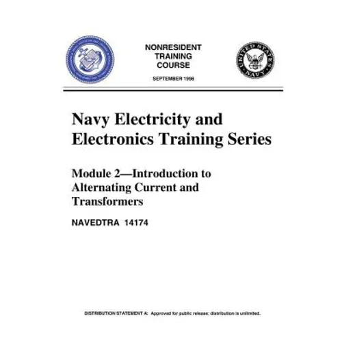 The Navy Electricity and Electronics Training Series Module 02 Introduction To A