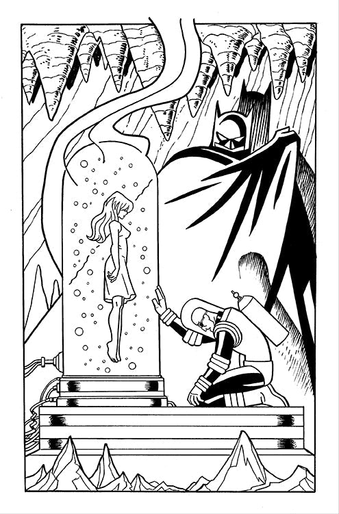 Batman: The Animated Series: Official Coloring Hardcover Book