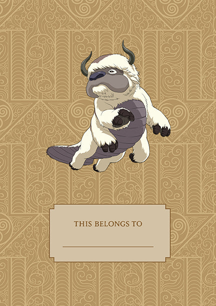 Avatar The Last Airbender: Appa Plush Journal Hardcover Book