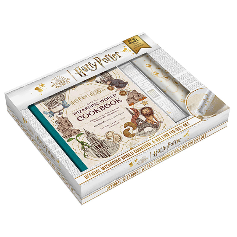 Harry Potter and Fantastic Beasts: Official Wizarding World Cookbook Gift Set Hardcover Book