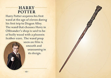 Harry Potter: The Mini Book of Wands Hardcover Book