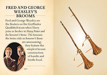 Harry Potter: The Mini Book of Brooms Hardcover Book