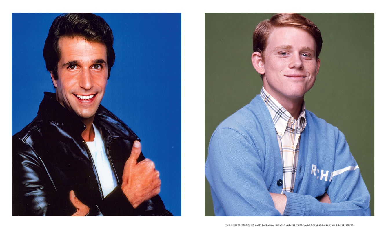 50 Years of Happy Days Hardcover Book