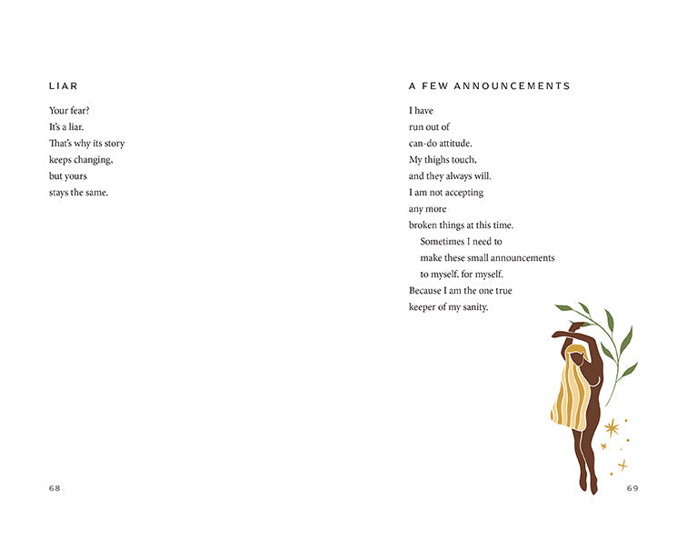 Clumsy Beauty Hardcover Book