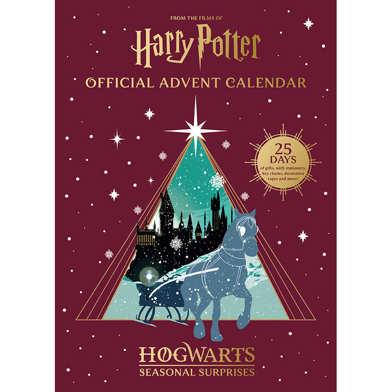 Harry Potter: The Official Seasonal Surprises Advent Calendar Hardcover Book