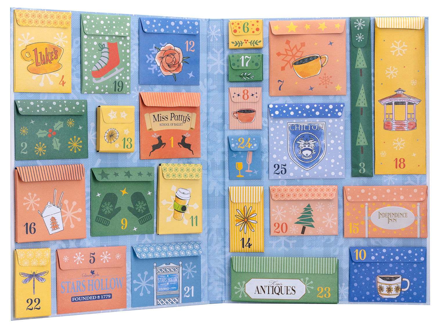 Gilmore Girls The Official Advent Calendar 25 Days Of Surprises