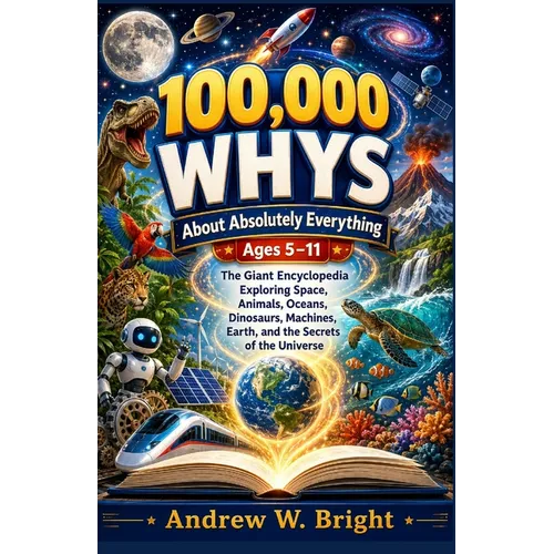 100,000 Whys About Absolutely Everything Ages 5-11: The Giant Encyclopedia Exploring Space, Animals, Oceans, Dinosaurs, Machines, Earth, and the Secre