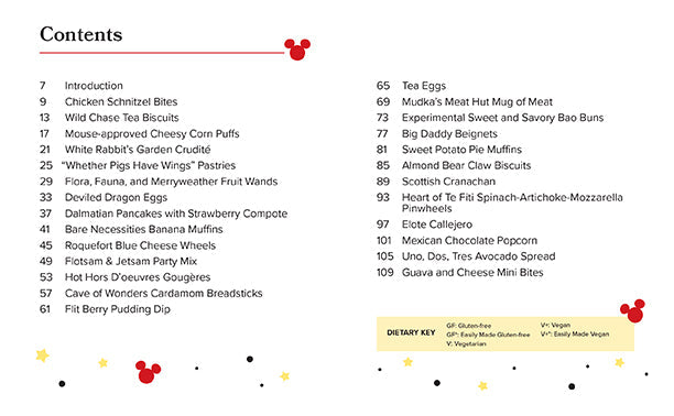 A Taste of Disney: Snacks Hardcover Book