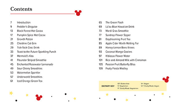 A Taste of Disney: Drinks Hardcover Book