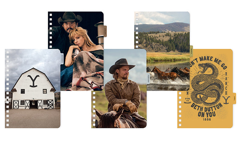 2025 Yellowstone: The Dutton Ranch 13-Month Weekly Planner Hardcover Book