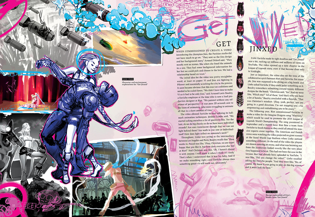 The Art and Making of Arcane Portfolio Edition Book Portfolio Vinyl Record