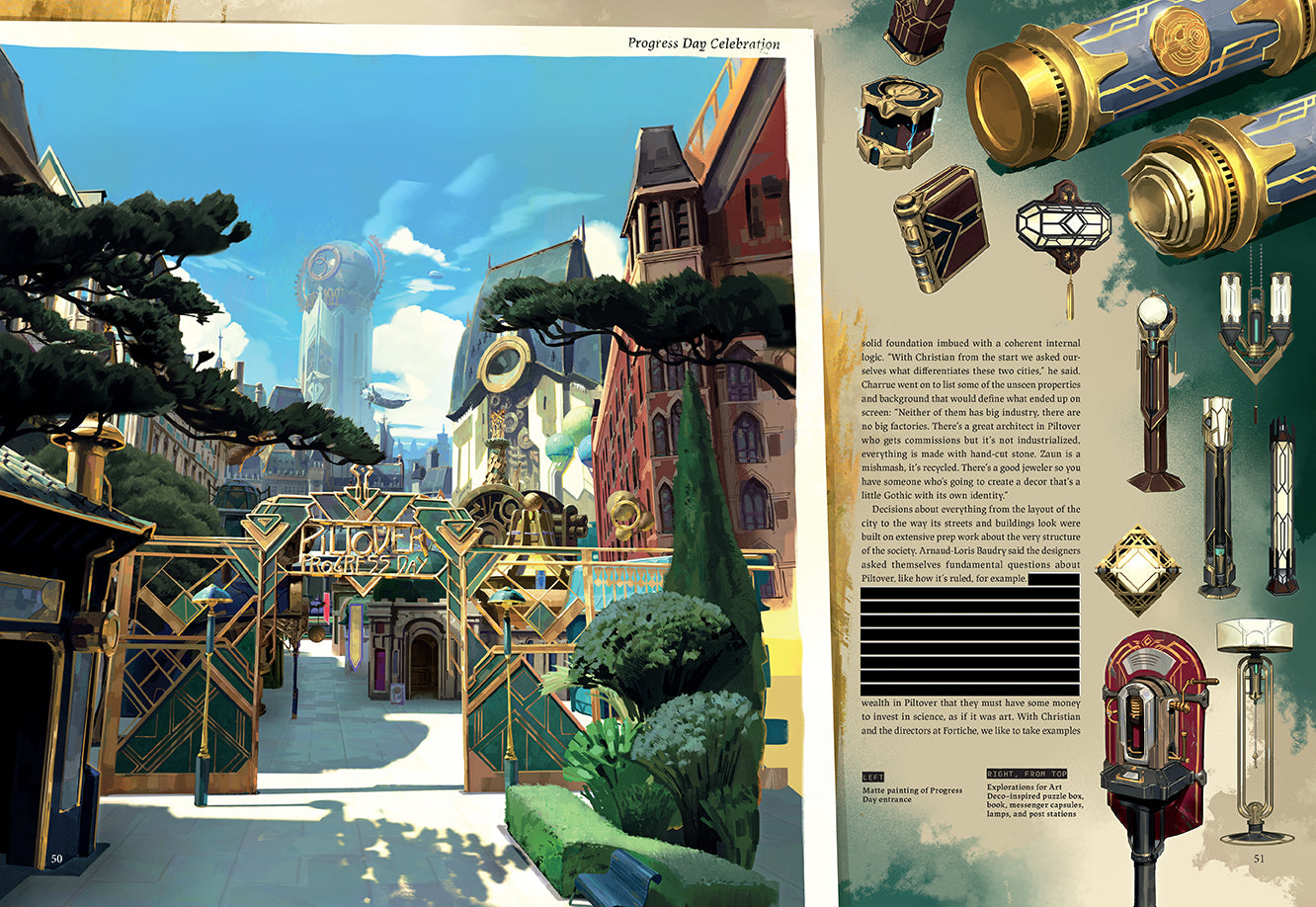 The Art and Making of Arcane Portfolio Edition Book Portfolio Vinyl Record