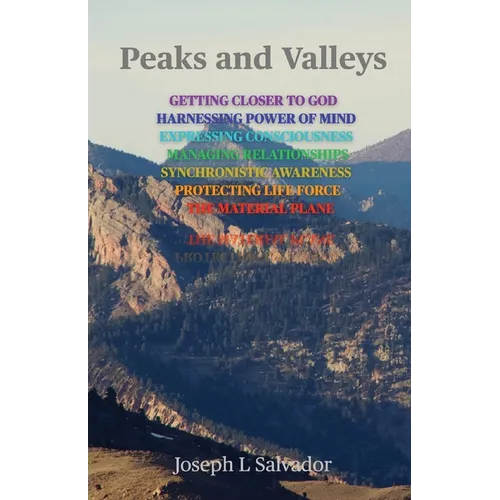 Peaks and Valleys: Getting Closer to God, Harnessing Power of Mind, Expressing Consciousness, Managing Relationships, Synchronistic Awareness, Protect