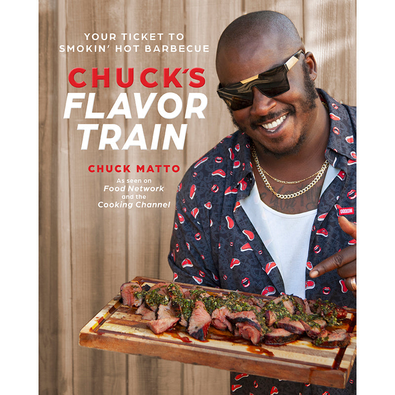 Chuck's Flavor Train Hardcover Book