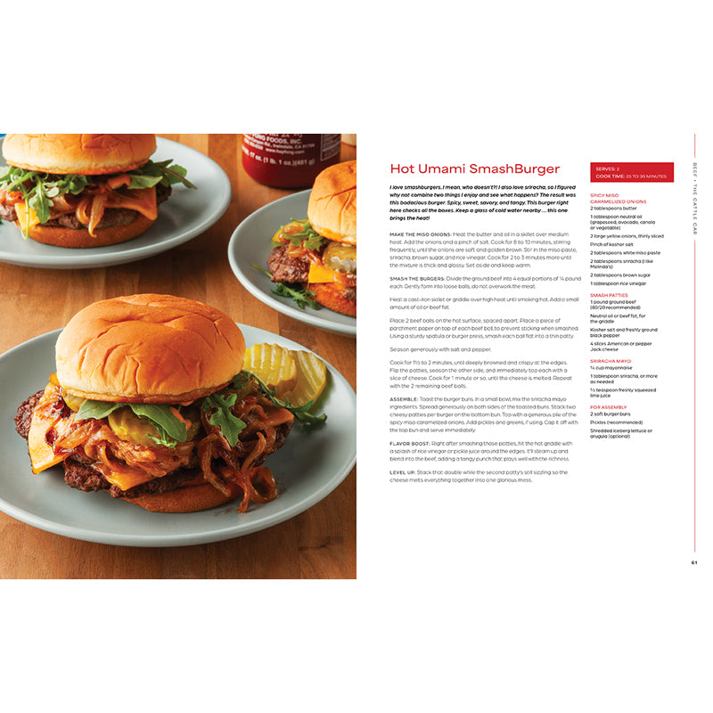 Chuck's Flavor Train Hardcover Book