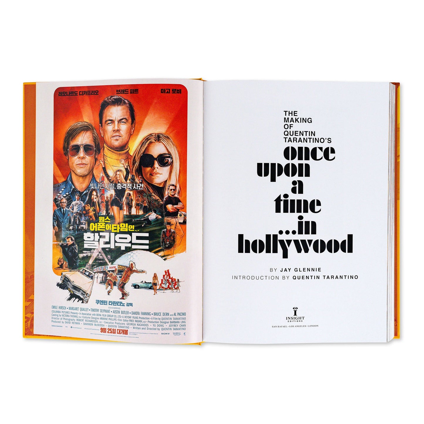 The Making of Quentin Tarantino’s Once Upon a Time in Hollywood Hardcover Book